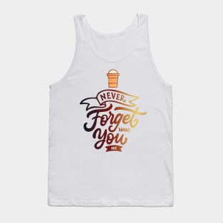 Boba never forget Tank Top